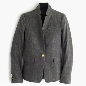 J Crew Regent Blazer in Glen Plaid | 4